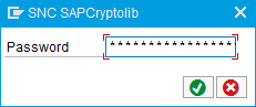 SNC SAPCryptolib dialog.