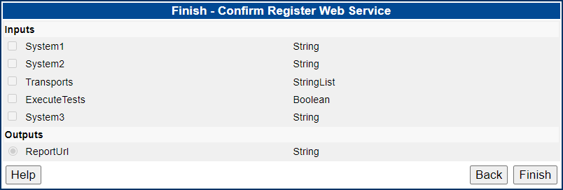 Register Workflow as Web Service Wizard.