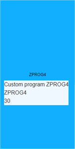 Treemap node details.