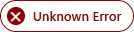 Unknown Error icon.