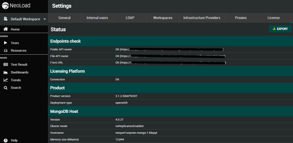 NLW-SettingsOnPremiseAdminStatus