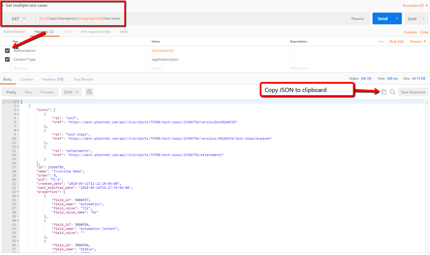 Use APIs to Link Test Cases to Requirements