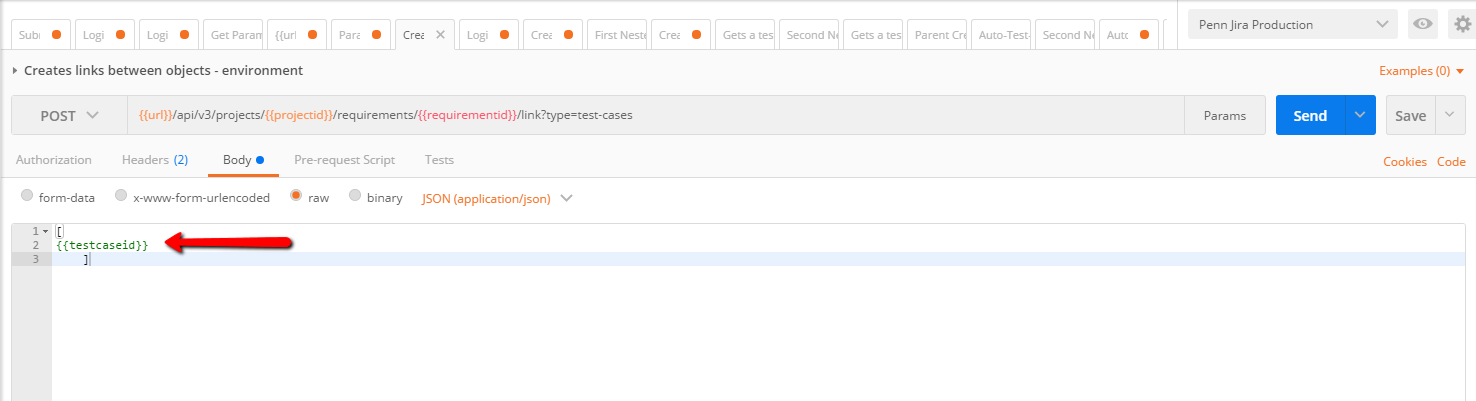 Use APIs to Link Test Cases to Requirements