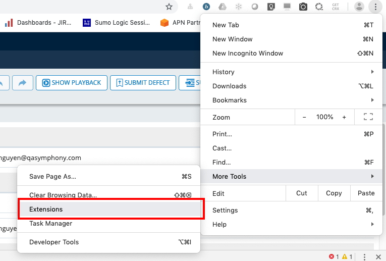 How to collect logs for Chrome Web Explorer