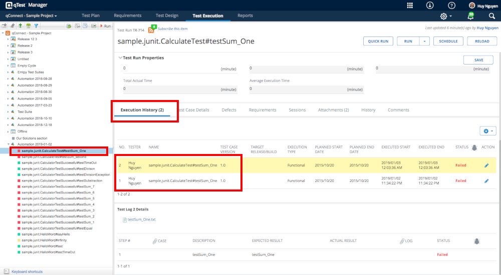 Integrate JUnit for Java with Universal Agent